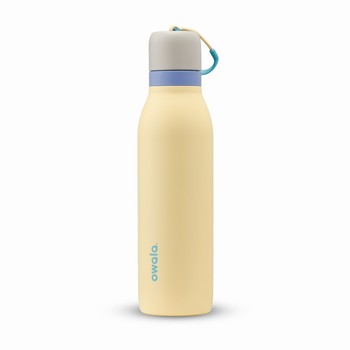 Owala 18oz FreeSip® Twist Water Bottles Yellow Canada | MKAJR-3642